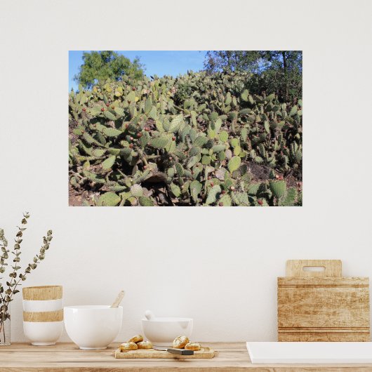 Prickly Pear Geschenke Poster (Küche)