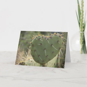 Prickly Pear Heart Karte