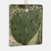 Prickly Pear Heart Keramikornament (Rechts)