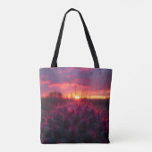 Prickly Pear Sunset Tote Bag - Southwestern Style Tasche (Rückseite)