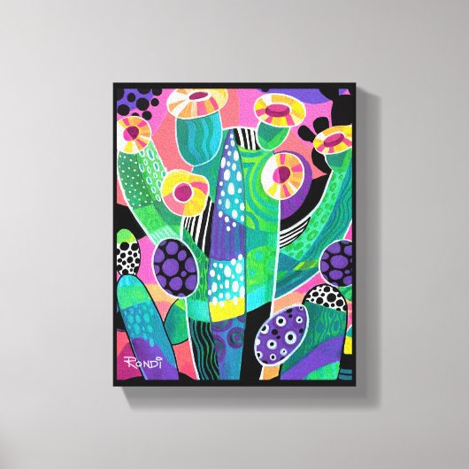 Prickly Pop Leinwanddruck (Vorderseite)