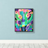 Prickly Pop Leinwanddruck (Insitu (Holzboden))