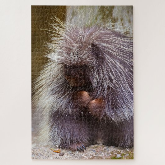Prickly Porcupine Landschaftspflege Puzzle (Vertikal)