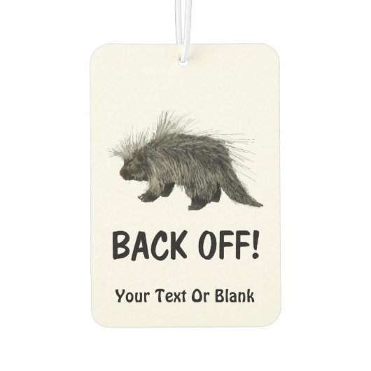 Prickly Porky Autolufterfrischer (Rückseite)