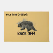 Prickly Porky Fußmatte (Vorderseite)