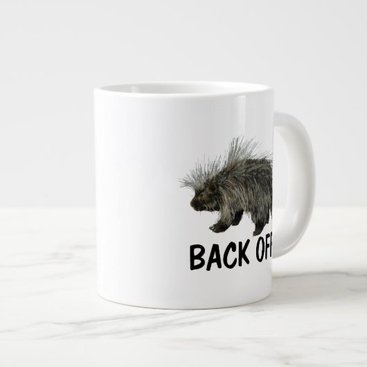 Prickly Porky Jumbo-Tasse (Vorderseite Rechts)