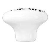 Prickly Porky Keramikknauf (Seitenansicht)