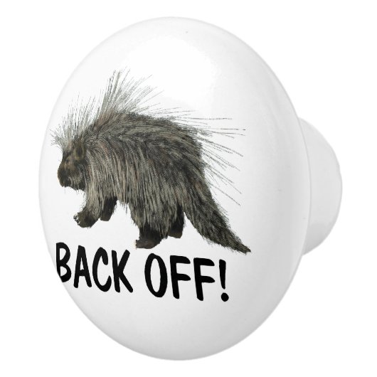 Prickly Porky Keramikknauf (Rechts)