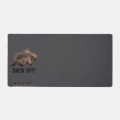 Prickly Porky - Zurück Schreibtischunterlage (Vorderseite)