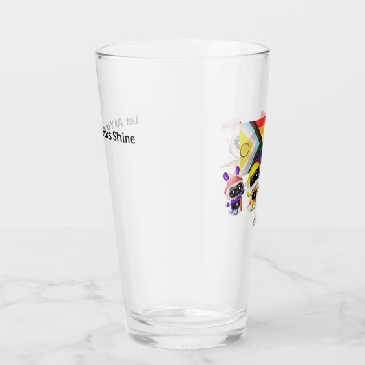 Pride 2024 - Glass Tumbler (Rechts)