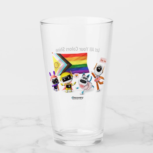 Pride 2024 - Glass Tumbler (Vorderseite)