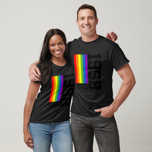 Pride 65Th Lgbtq 1958 Queer T-Shirt (Unisex)