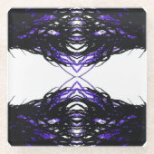 Pride Abstract 7 Deadly Sins Alcohol Ink Art Glasuntersetzer (Vorderseite)