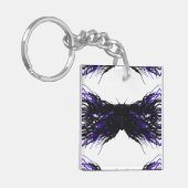 Pride Abstract 7 Deadly Sins Alcohol Ink Art Schlüsselanhänger (Vorderseite links)