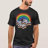 Pride Allyship Free Mama Hugs Tshirt Rainbow Heart (Vorderseite)
