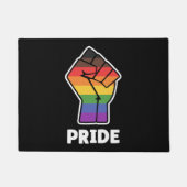 Pride Alternative Pride Fist Design for Equality Fußmatte (Vorderseite)