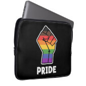 Pride Alternative Pride Fist Design for Equality Laptopschutzhülle (Vorne Rechts)