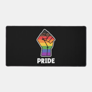 Pride Alternative Pride Fist Design for Equality Schreibtischunterlage