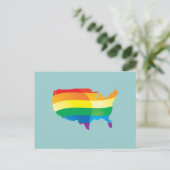 PRIDE AMERICA POSTKARTE (Stehend Vorderseite)