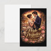 Pride and Prejudice Dankeskarte (Vorne/Hinten)