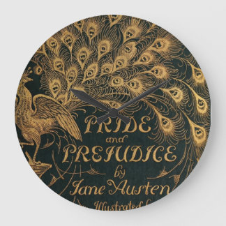 Pride and Prejudice Jane Austen (1894) Große Wanduhr