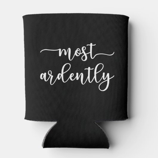 Pride And Prejudice Mr. Darcy - Most Ardently I Dosenkühler (Rückseite)