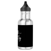 Pride And Prejudice Mr. Darcy - Most Ardently I Edelstahlflasche (Rechts)