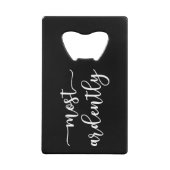 Pride And Prejudice Mr. Darcy - Most Ardently I Geldbeutel Flaschenöffner (Vorderseite)