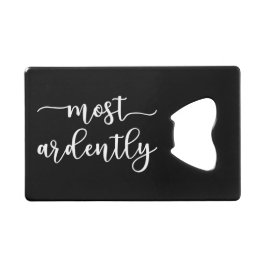 Pride And Prejudice Mr. Darcy - Most Ardently I Geldbeutel Flaschenöffner