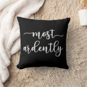 Pride And Prejudice Mr. Darcy - Most Ardently I Kissen (Decke)