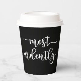 Pride And Prejudice Mr. Darcy - Most Ardently I Pappbecher