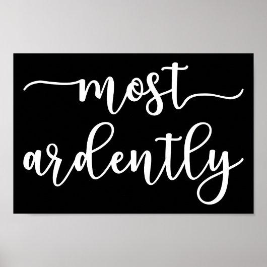 Pride And Prejudice Mr. Darcy - Most Ardently I Poster (Vorne)