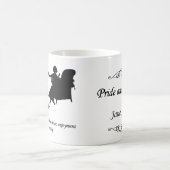 Pride and Prejudice - No enjoyment like reading Kaffeetasse (Mittel)