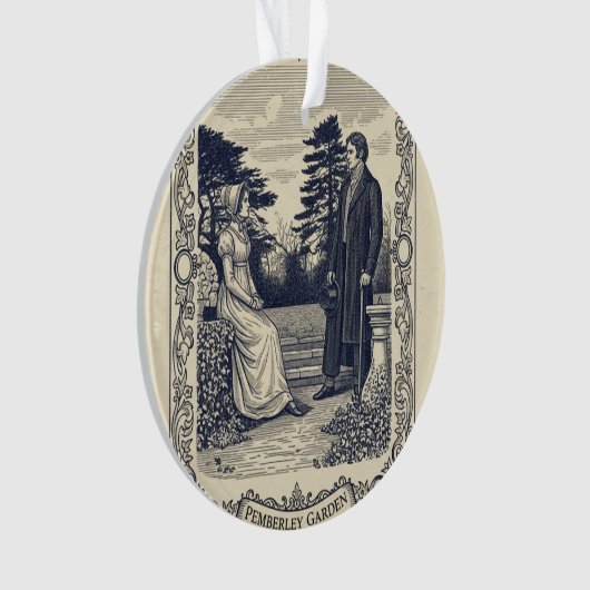 Pride and Prejudice Ornament (Vorderseite)
