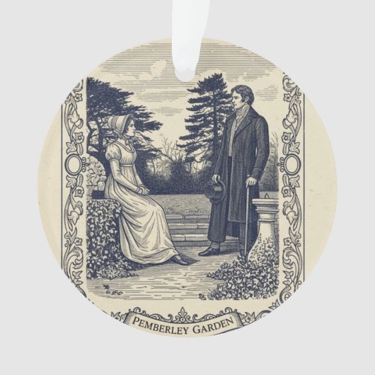 Pride and Prejudice Ornament (Vorderseite)