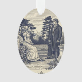 Pride and Prejudice Ornament