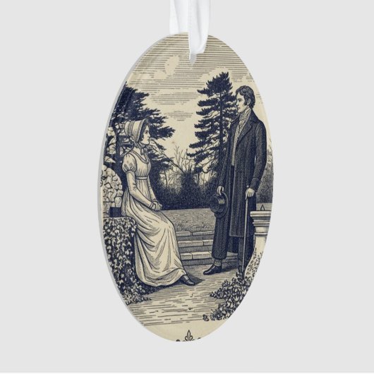 Pride and Prejudice Ornament (Vorderseite)
