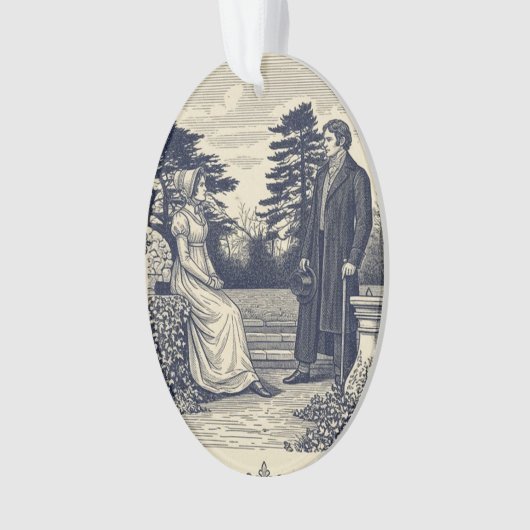 Pride and Prejudice Ornament (Vorderseite)