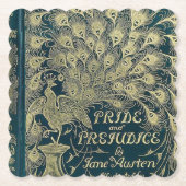 Pride and Prejudice Paper Coaster Untersetzer (Vorderseite)