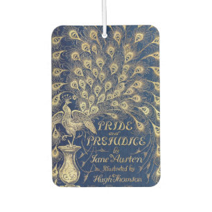 Pride and Prejudice Peacock Cover Hugh Thomson Autolufterfrischer