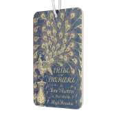 Pride and Prejudice Peacock Cover Hugh Thomson Autolufterfrischer (Links)