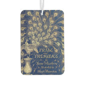 Pride and Prejudice Peacock Cover Hugh Thomson Autolufterfrischer (Rückseite)