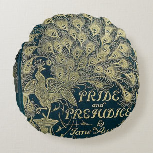 Pride and Prejudice pillow Rundes Kissen