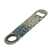 Pride and Prejudice Speed Flaschenöffner (Rückseite Schrägansicht)