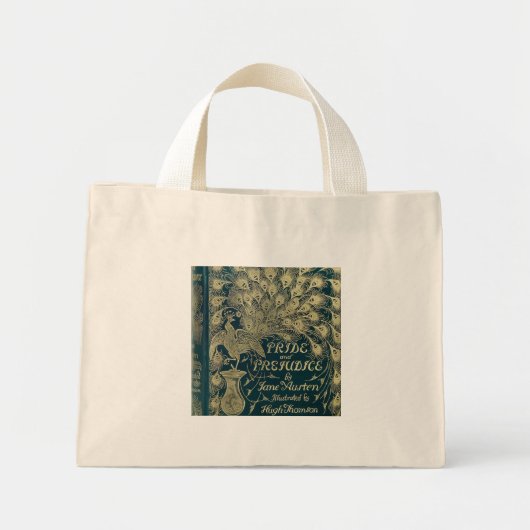 Pride and Prejudice tote bag Mini Stoffbeutel (Vorne)