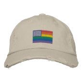 Pride Baseball Cap Bestickte Baseballkappe (Vorderseite)