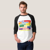 Pride Baseball-Shirt T-Shirt (Vorne ganz)