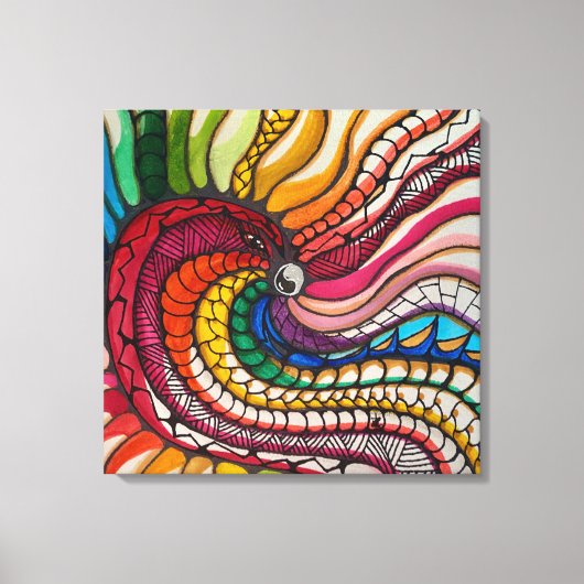 Pride Bird 2025 Leinwanddruck (Vorderseite)