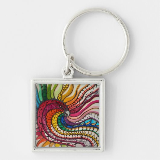 Pride Bird 2025 Schlüsselanhänger (Vorne)