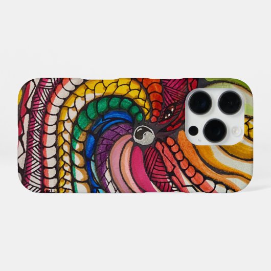 Pride Bird iPhone Hülle (Rückseite (Horizontal))